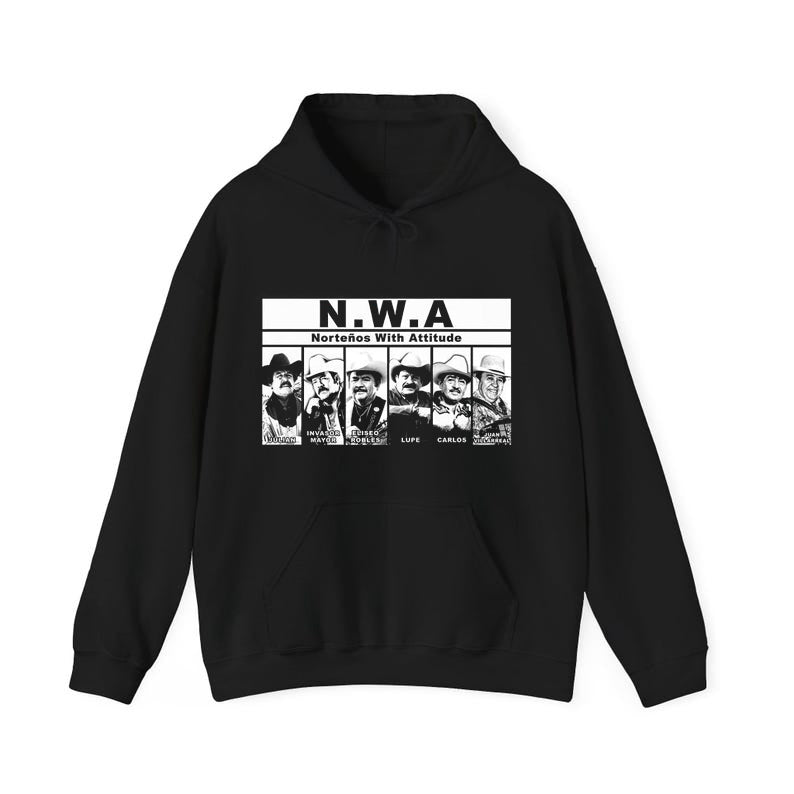 Nortenos With Attitude Graphic Hip Hop T-Shirt / Sweatshirt / Hoodie