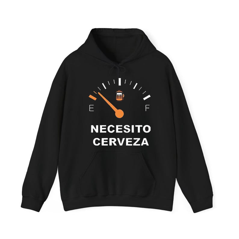 Necesito Cerveza Letter Graphic T-Shirt / Sweatshirt / Hoodie