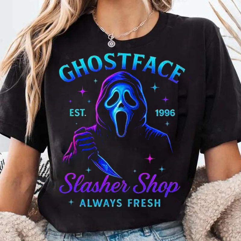 Halloween Neon Horror Characters T-Shirt / Sweatshirt / Hoodie