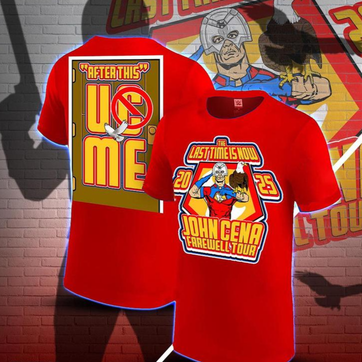 John Cena Peacemaker 2025 Farewell Tour WWE Graphic T-Shirt / Sweatshirt / Hoodie