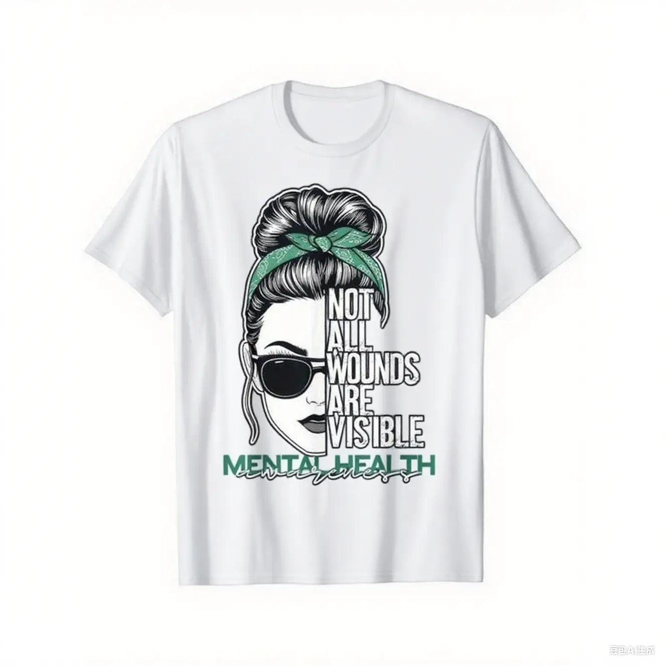 Not All Wounds Are Visible Casual Fitted T-Shirt / Sweatshirt / Hoodie