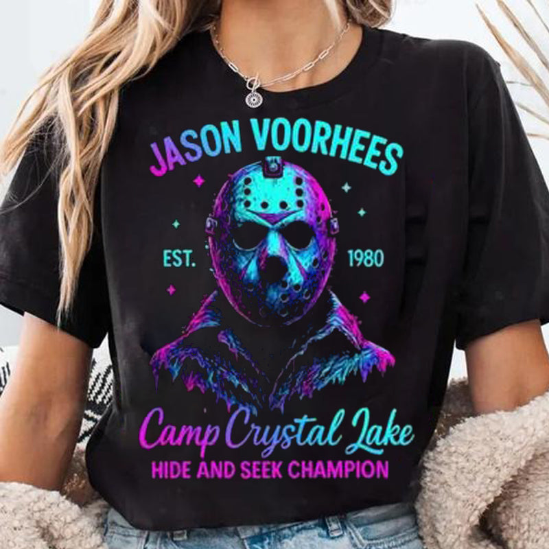 Halloween Neon Horror Characters T-Shirt / Sweatshirt / Hoodie