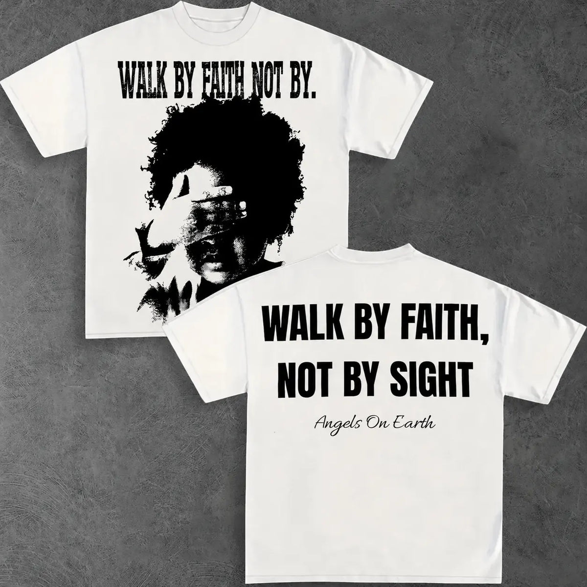 Bible Verse & Child Portrait Print T-Shirt / Sweatshirt / Hoodie