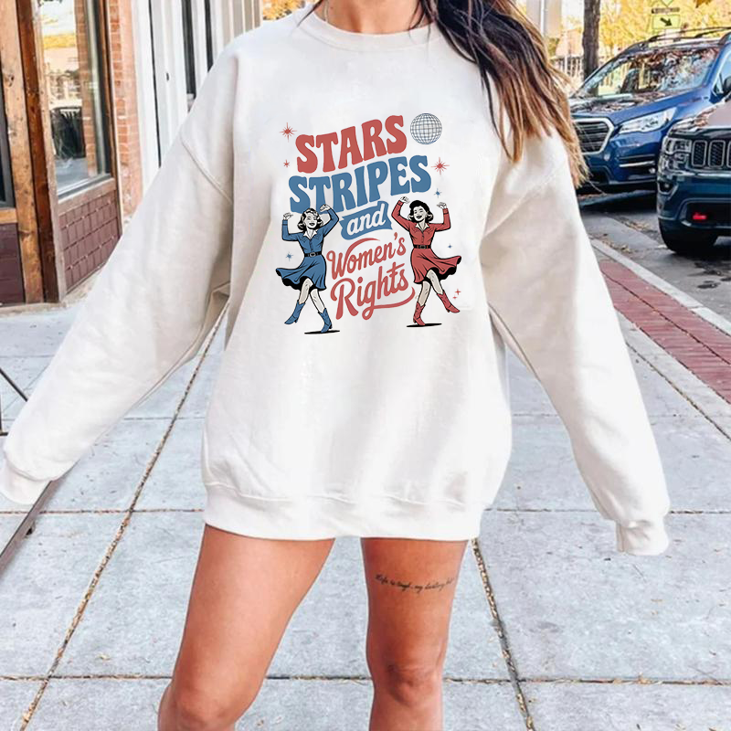 Stars Stripes And Women's Rights Shirt T-Shirt / Sweatshirt / Hoodie