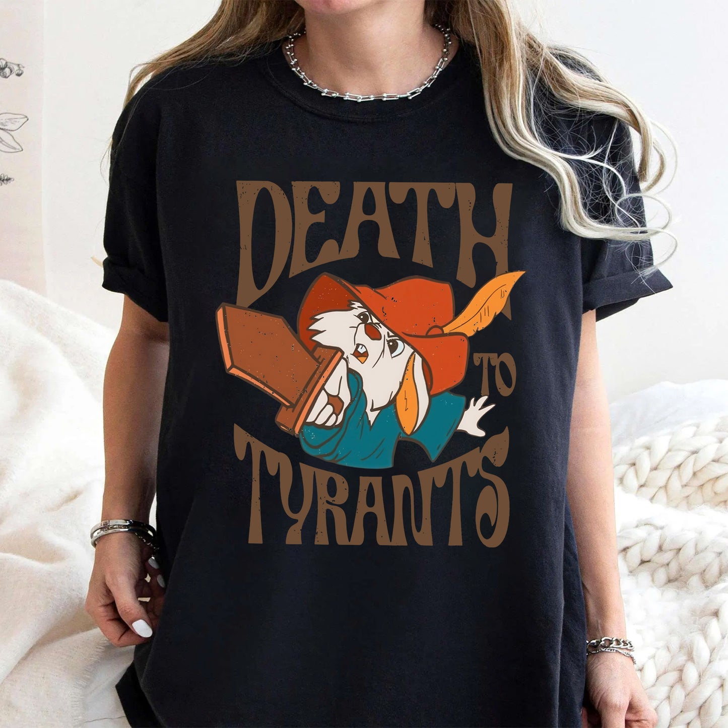 Retro 70s Inspired Cartoon Rabbit T-Shirt / Sweatshirt / Hoodie