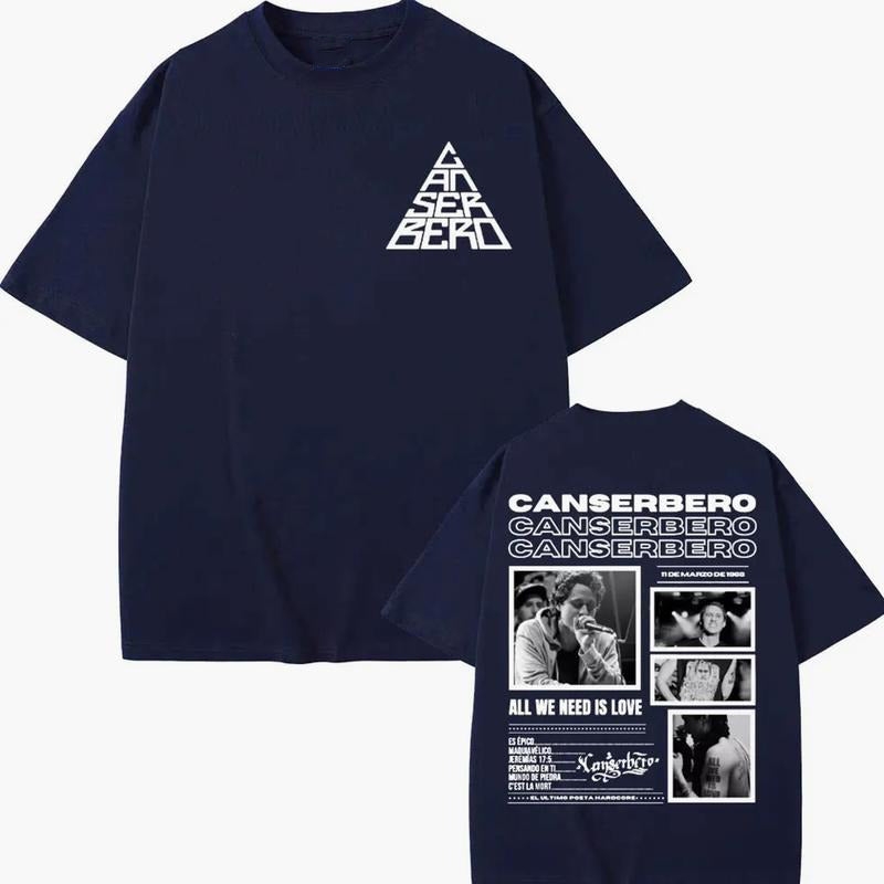 Canserbero All We Need Is Love Album 2025 Tour T-Shirt / Sweatshirt / Hoodie