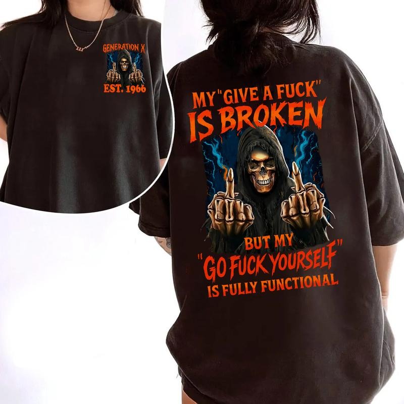 Generation X Custom Year Badass Generation Unisex T-Shirt / Sweatshirt / Hoodie