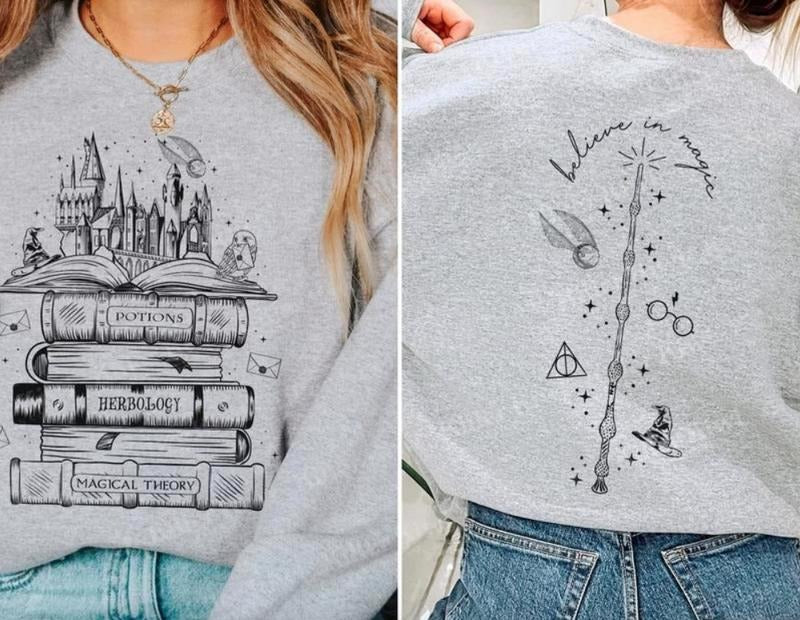 Enchanted Castle Book T-Shirt / Sweatshirt / Hoodie