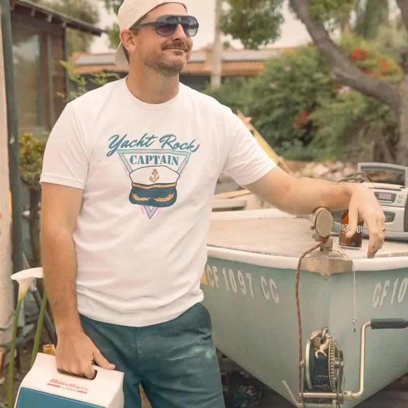 Yacht Rock Captain T-Shirt / Sweatshirt / Hoodie