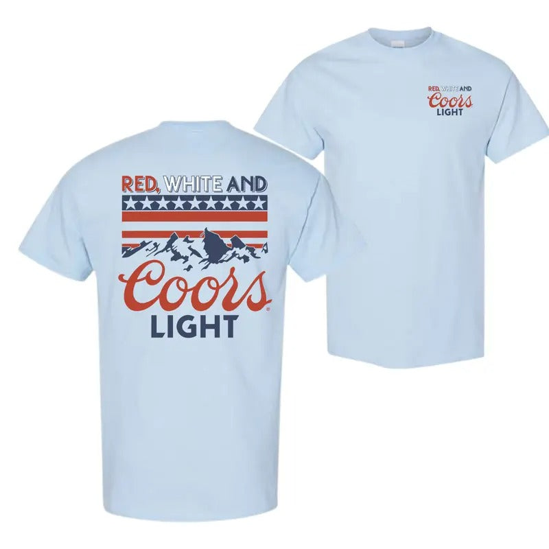 Red White And Coors Light T-Shirt / Sweatshirt / Hoodie