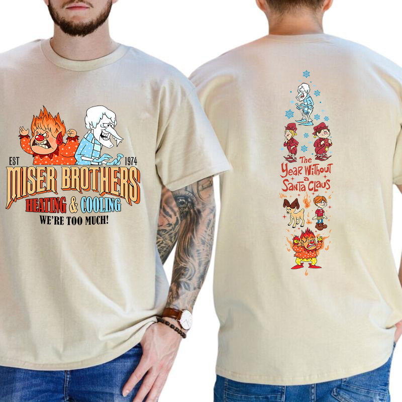 Retro The Year Without Santa Mister Brothers T-Shirt / Sweatshirt / Hoodie