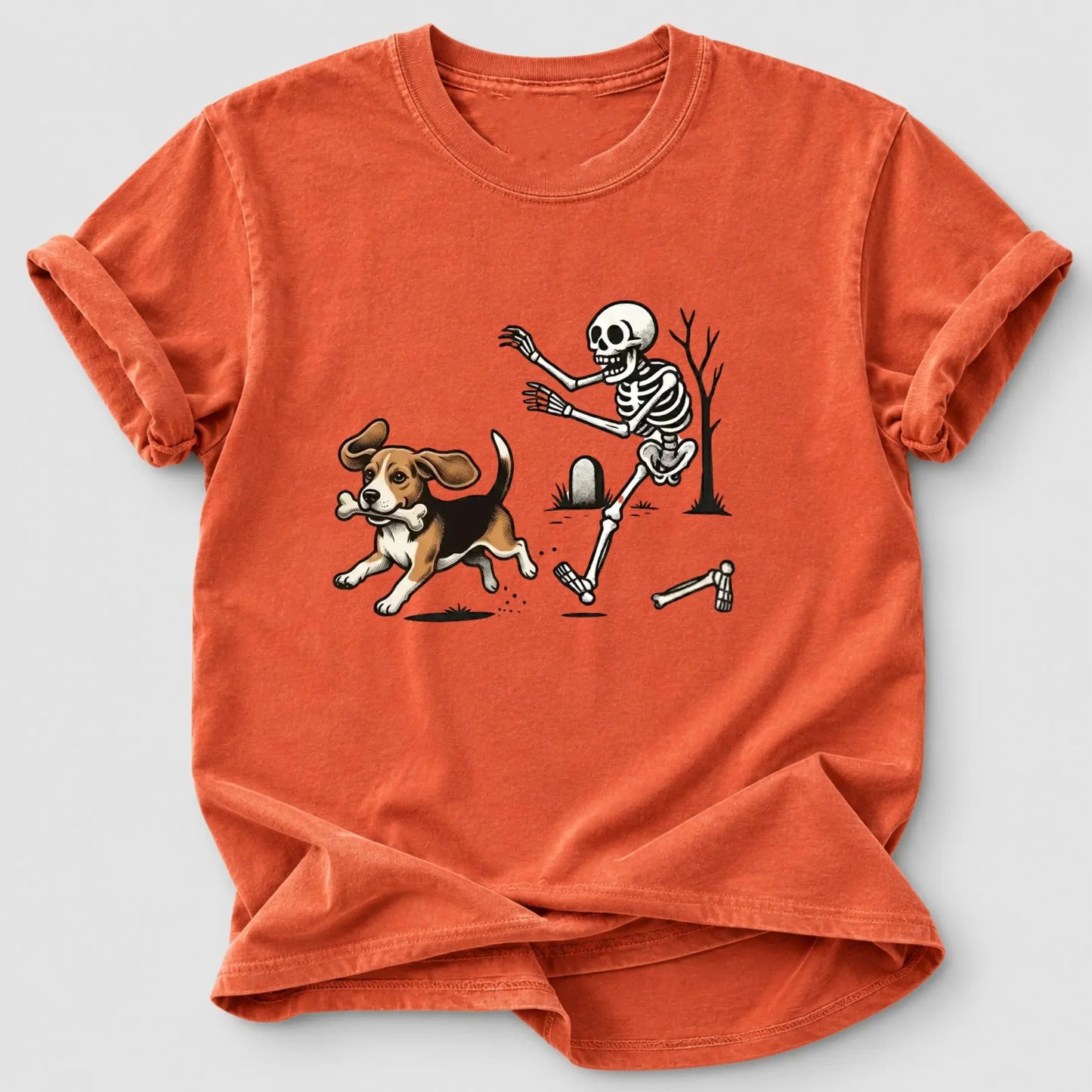 Dog Breeds Skeleton Funny Spooky Season T-Shirt / Sweatshirt / Hoodie