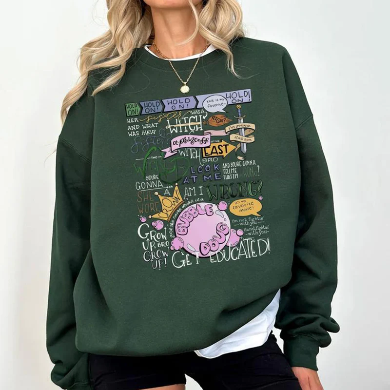 Funny Her Sister Was a Witch Quote Wizard Musical T-Shirt / Sweatshirt / Hoodie