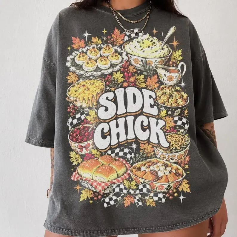 Thanksgiving Friendsgiving Side Dish Graphic T-Shirt / Sweatshirt / Hoodie