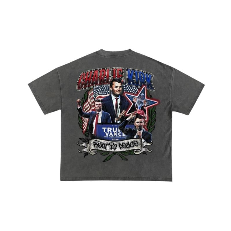 Charlie Kirk Memorial Vintage T-Shirt / Sweatshirt / Hoodie