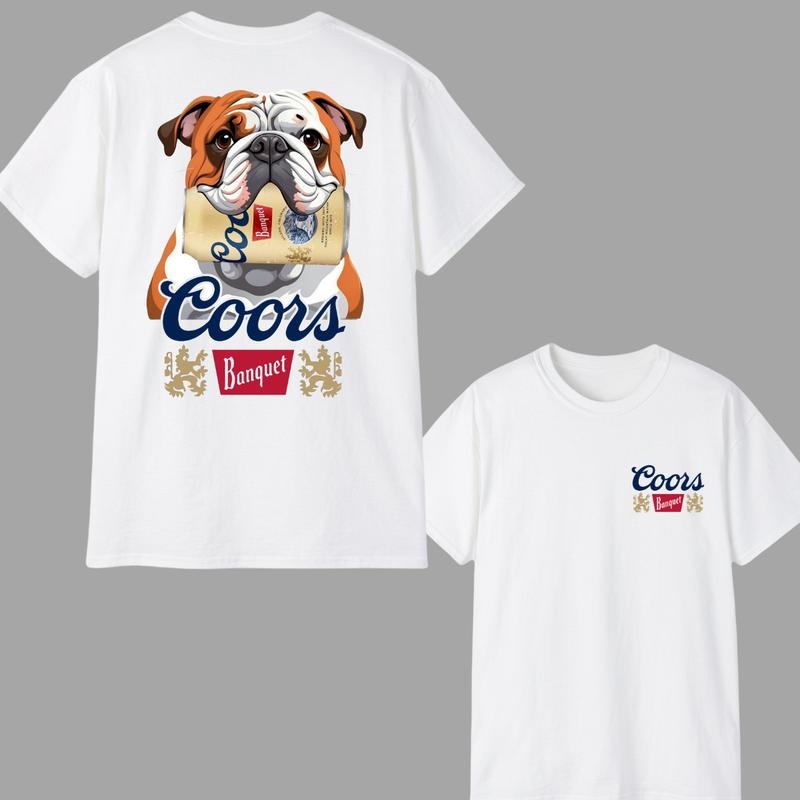 Beer And Dog English Bulldog T-Shirt / Sweatshirt / Hoodie