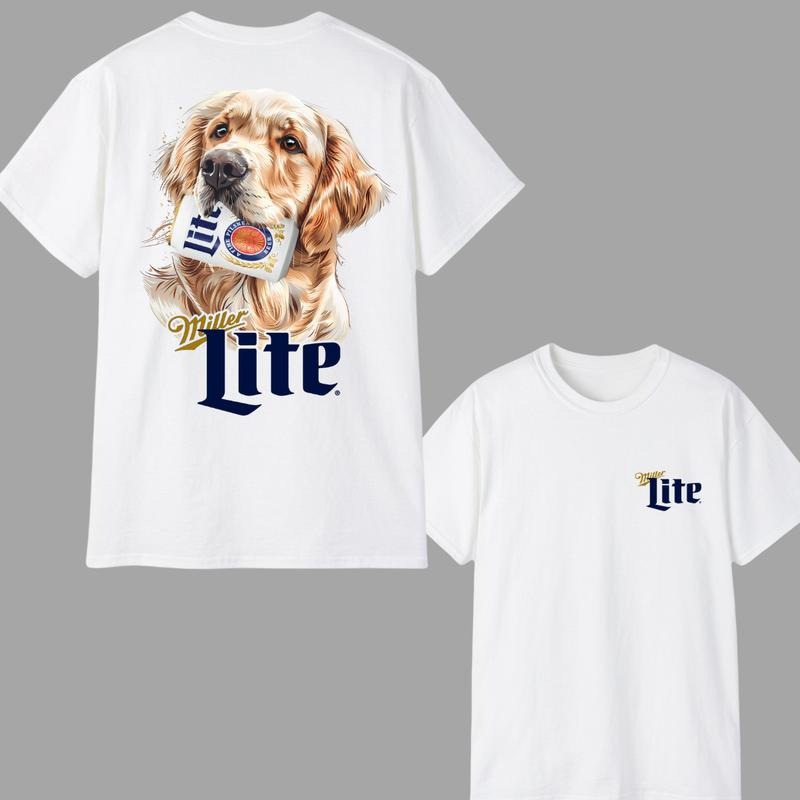 Beer And Dog Golden Retriever T-Shirt / Sweatshirt / Hoodie