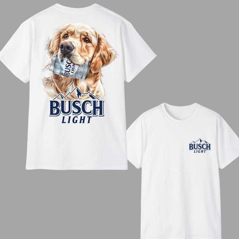 Beer And Dog Golden Retriever T-Shirt / Sweatshirt / Hoodie