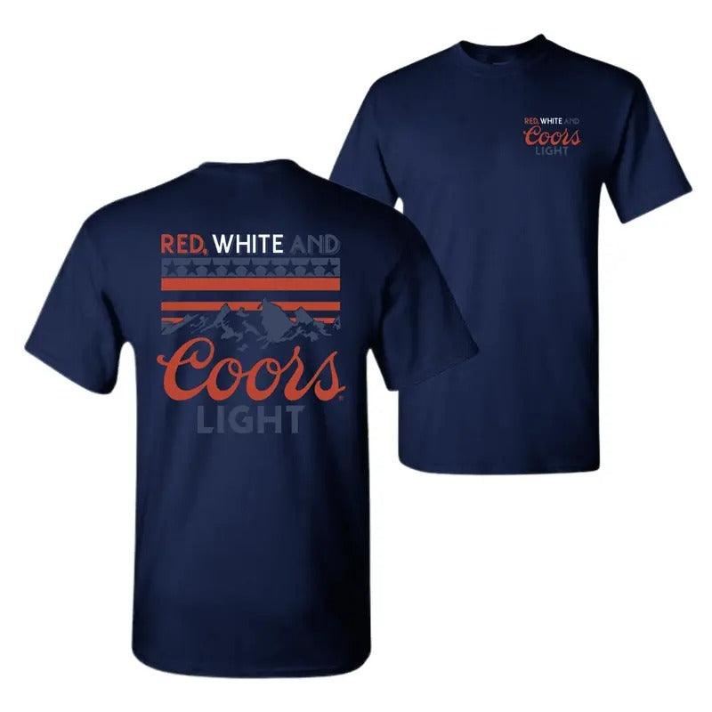 Red White And Coors Light T-Shirt / Sweatshirt / Hoodie