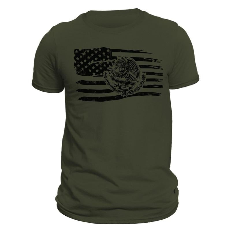 Mexican American Flag T-Shirt / Sweatshirt / Hoodie