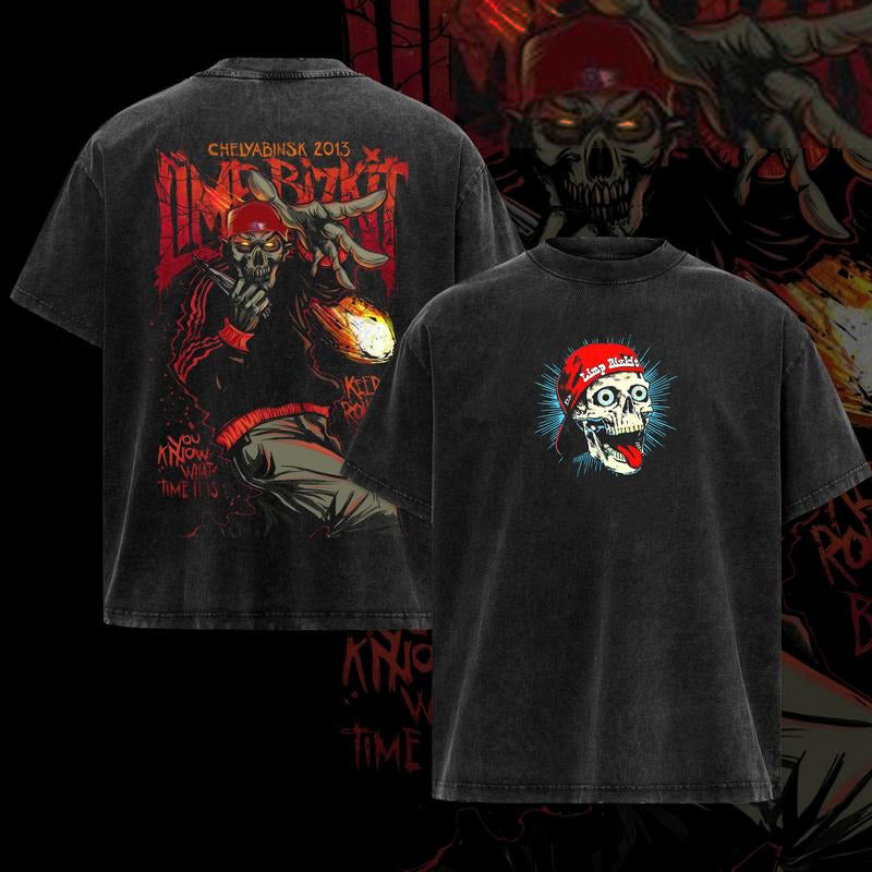 Limited Limp Bizkit Unisex Numetal Music Graphic T-Shirt / Sweatshirt / Hoodie
