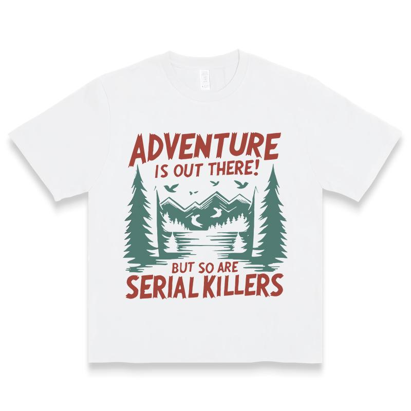 "Adventure Is Out There!" Mountain Lakes Graphic T-Shirt / Sweatshirt / Hoodie