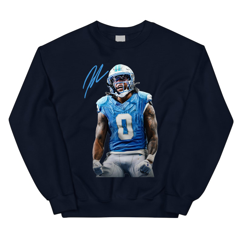 Jahmyr Gibbs Football Graphic T-Shirt / Sweatshirt / Hoodie