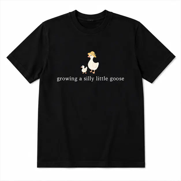 Growing a Silly Little Goose Cute Pregnancy Announcement T-Shirt / Sweatshirt / Hoodie
