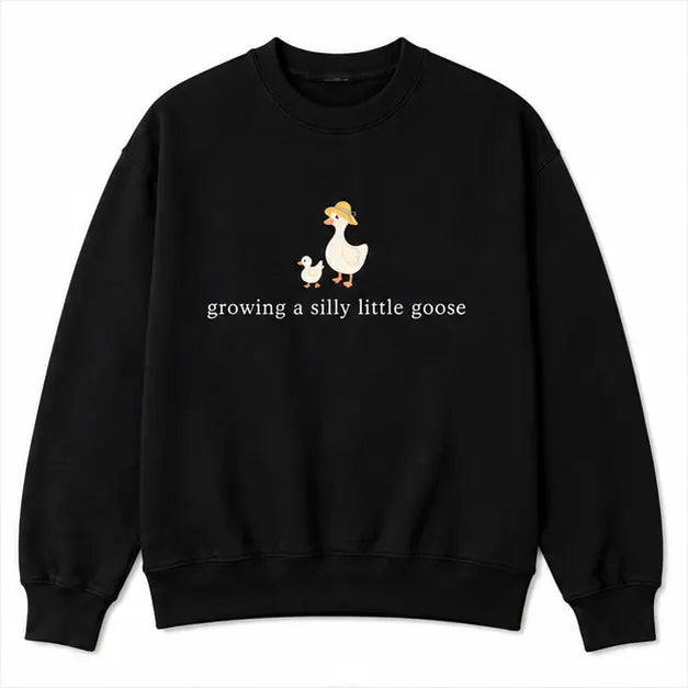 Growing a Silly Little Goose Cute Pregnancy Announcement T-Shirt / Sweatshirt / Hoodie