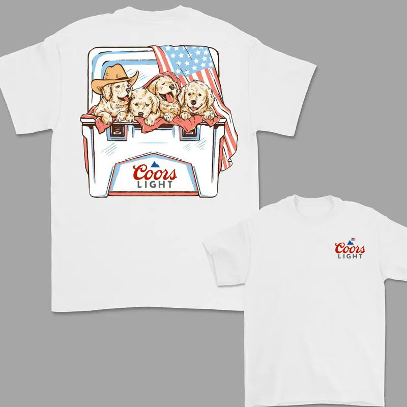 Dogs Beer 4th Of July Coors T-Shirt / Sweatshirt / Hoodie