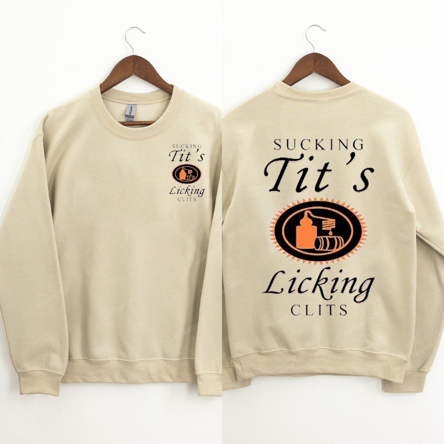 Sucking T And Licking C Funny Tito Drinking Humor Party T-Shirt / Sweatshirt / Hoodie