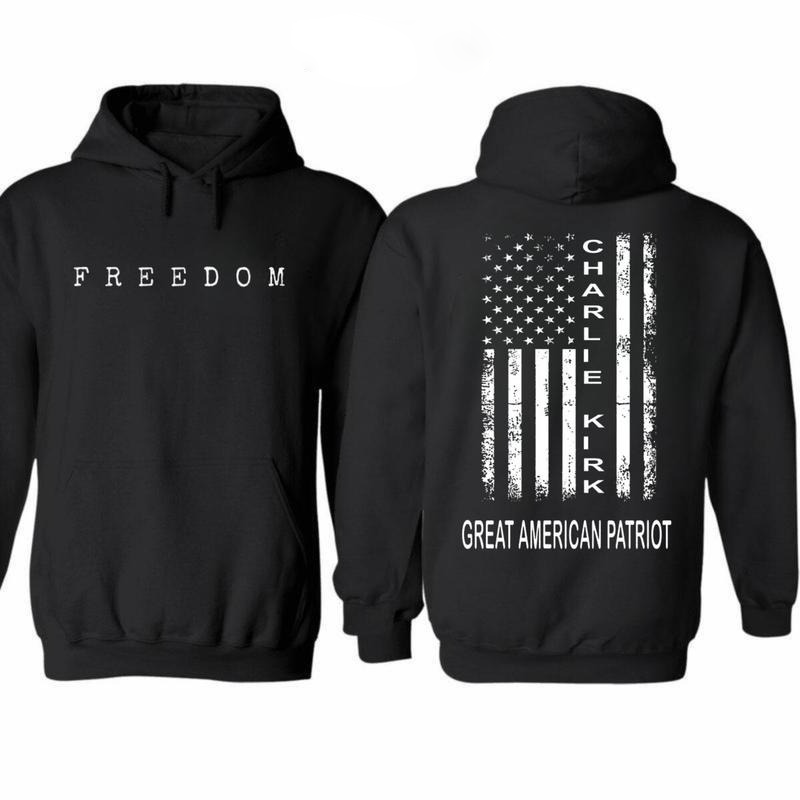 Charlie Great American Patriot Flag Graphic T-Shirt / Sweatshirt / Hoodie