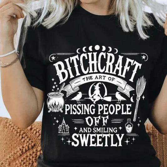 Bitchcraft Adult Humor Halloween T-Shirt / Sweatshirt / Hoodie