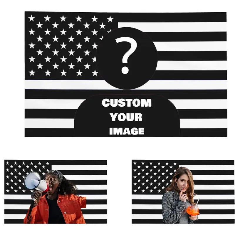 Custom Photo National flag Bedroom Decor