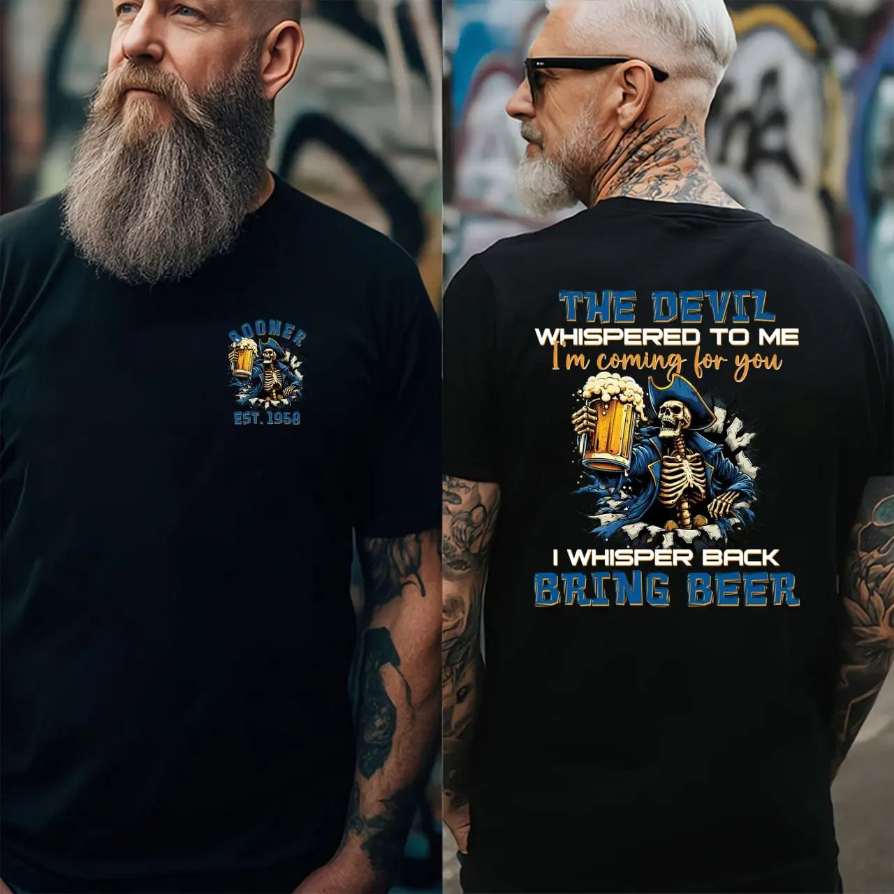 The Devil I'm Coming For You Generation X Custom T-Shirt / Sweatshirt / Hoodie