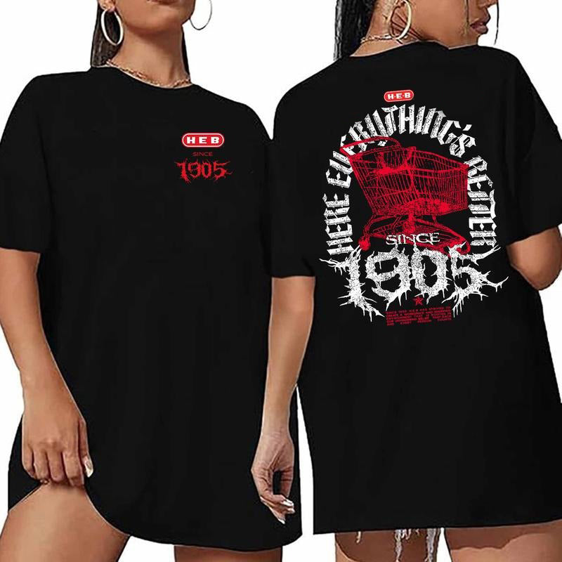 Metal Rock Since 1905 2 Side T-Shirt / Sweatshirt / Hoodie