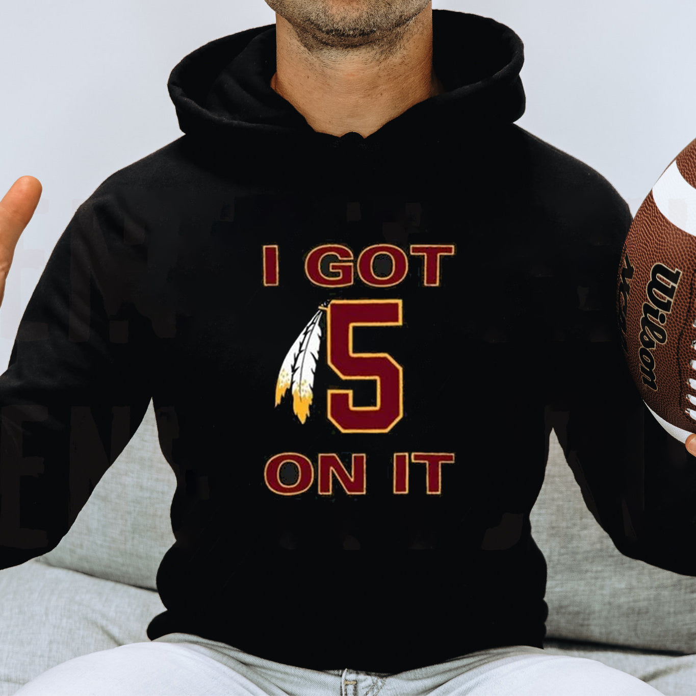 Men's Washington Football Team Graphic T-Shirt / Sweatshirt / Hoodie