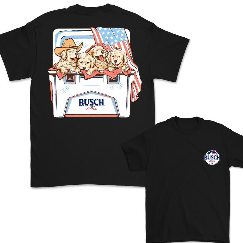 Dogs Beer 4th Of July Busch T-Shirt / Sweatshirt / Hoodie