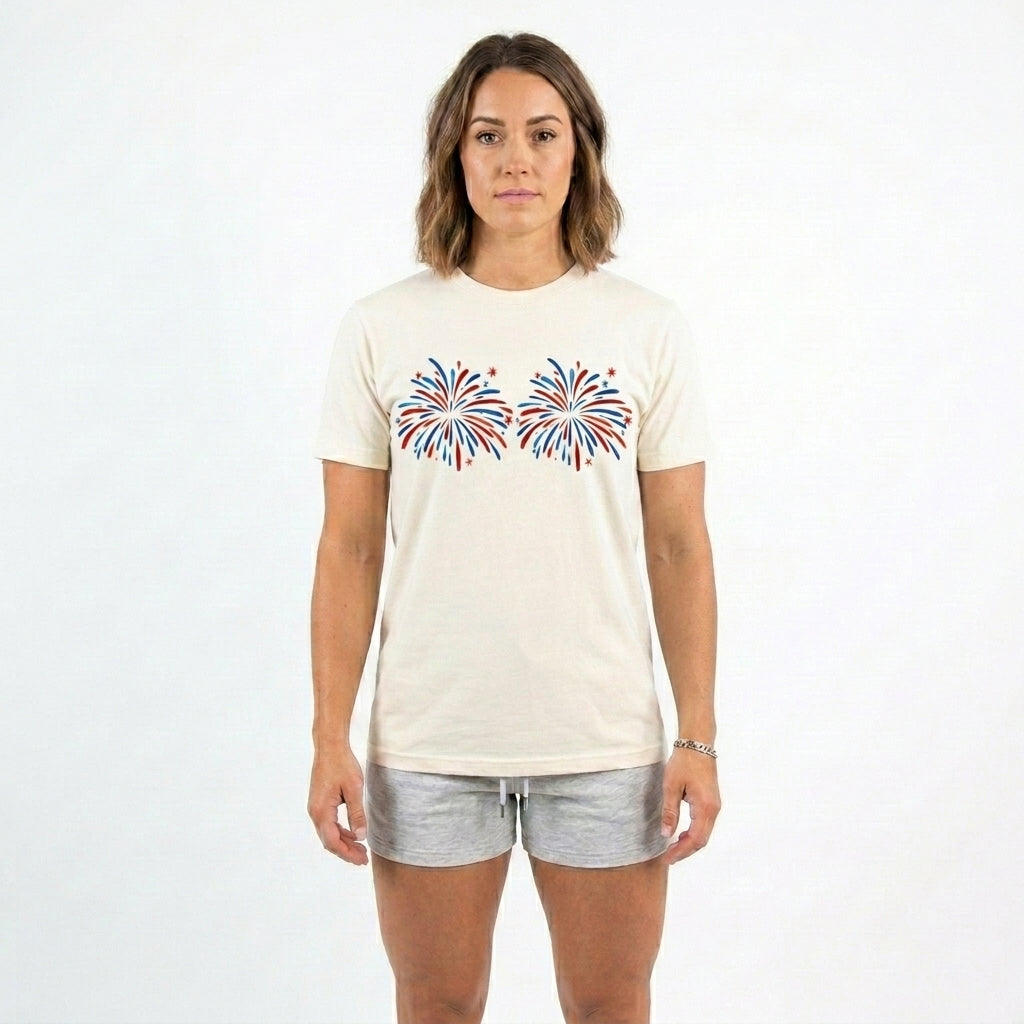 Funny Couples Fourth Of July Fireworks T-Shirt / Sweatshirt / Hoodie
