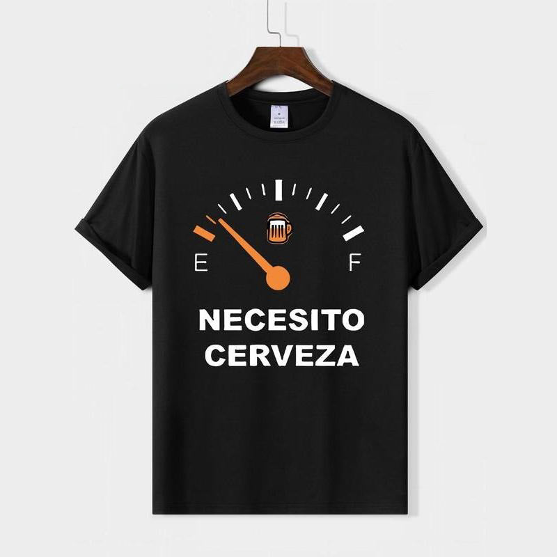 Necesito Cerveza Letter Graphic T-Shirt / Sweatshirt / Hoodie