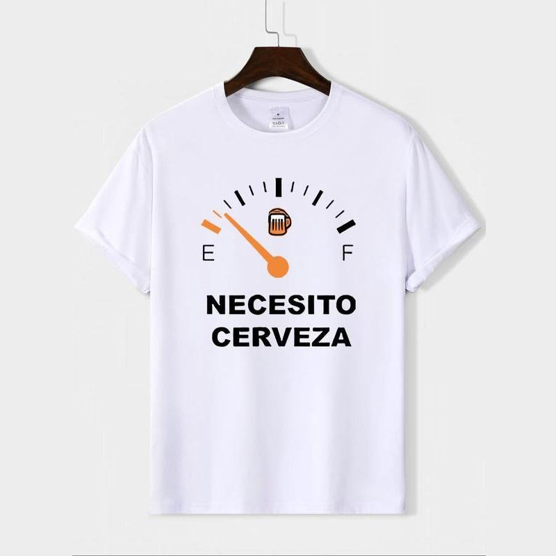 Necesito Cerveza Letter Graphic T-Shirt / Sweatshirt / Hoodie