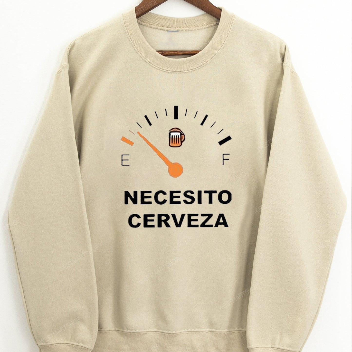 Necesito Cerveza Letter Graphic T-Shirt / Sweatshirt / Hoodie