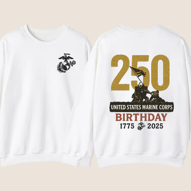 Marines 250 Year Anniversary T-Shirt / Sweatshirt / Hoodie
