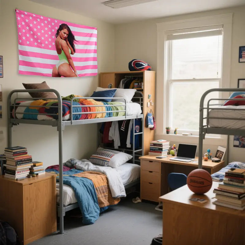 Custom Photo National flag Bedroom Decor