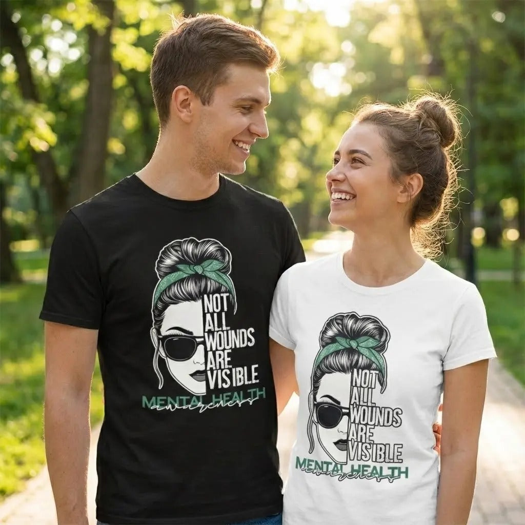 Not All Wounds Are Visible Casual Fitted T-Shirt / Sweatshirt / Hoodie