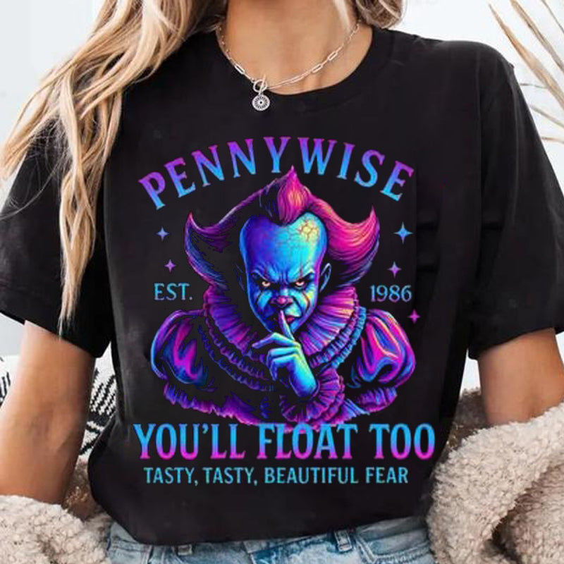 Halloween Neon Horror Characters T-Shirt / Sweatshirt / Hoodie