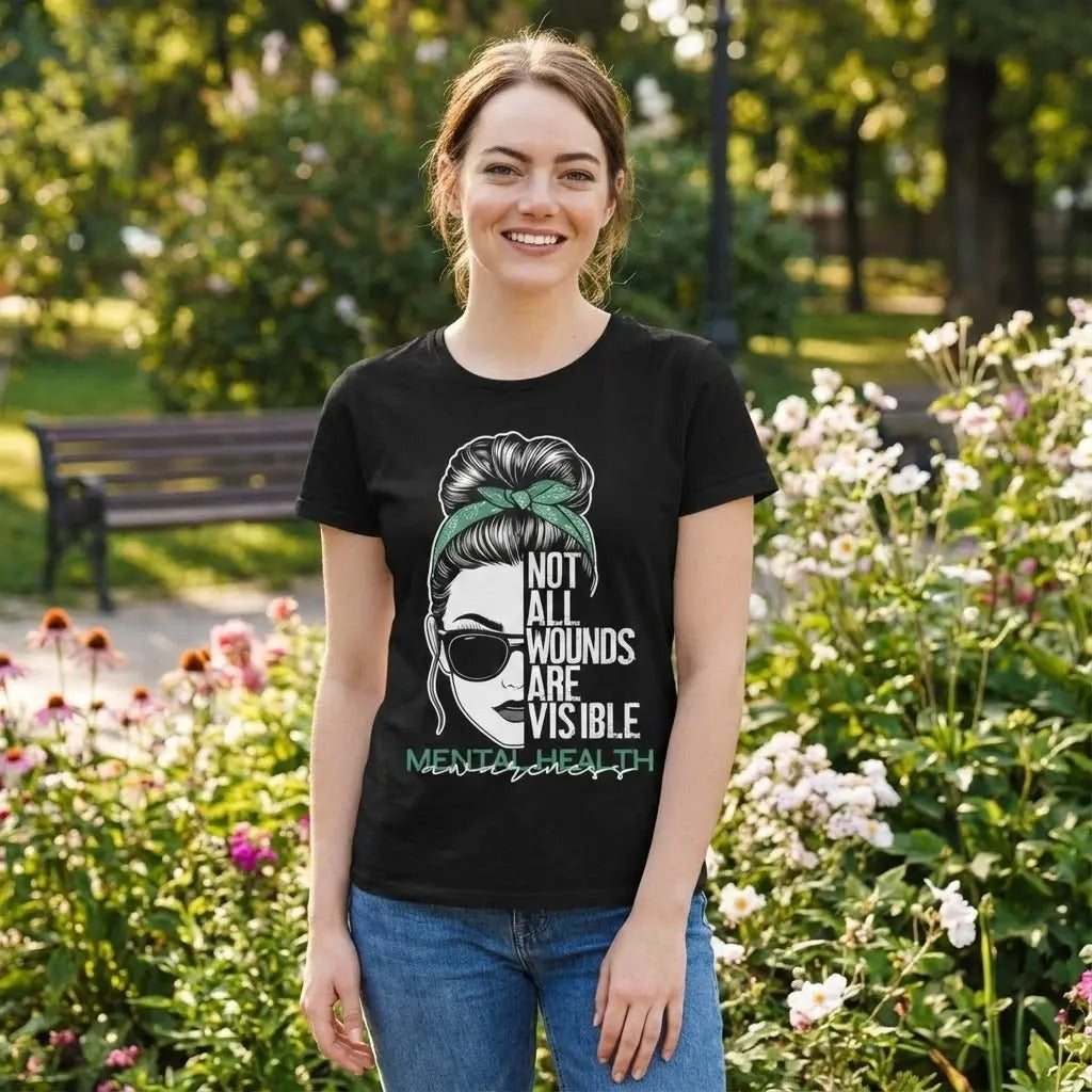 Not All Wounds Are Visible Casual Fitted T-Shirt / Sweatshirt / Hoodie