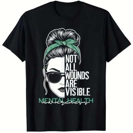 Not All Wounds Are Visible Casual Fitted T-Shirt / Sweatshirt / Hoodie