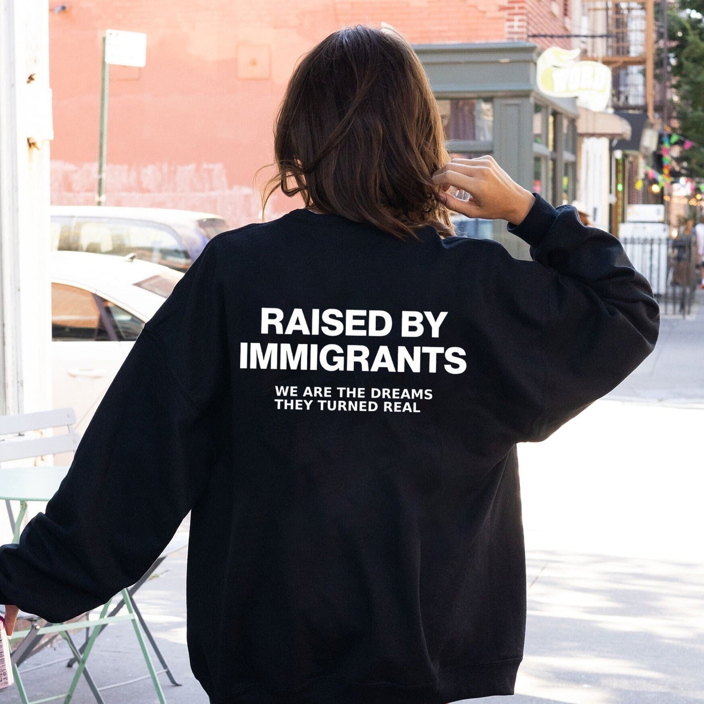Raised By Immigrants T-Shirt / Sweatshirt / Hoodie