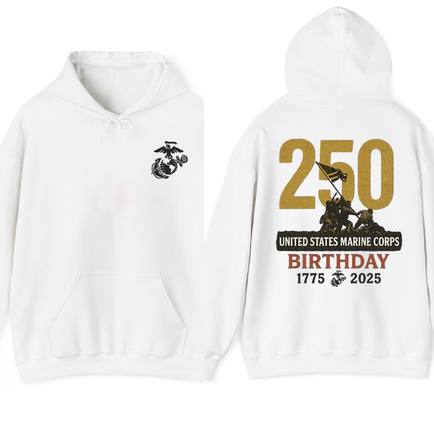 Marines 250 Year Anniversary T-Shirt / Sweatshirt / Hoodie